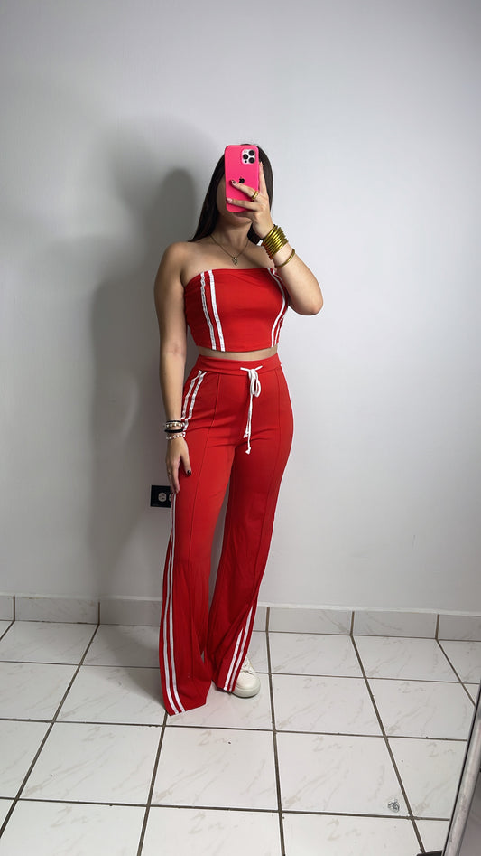 Stripped Red